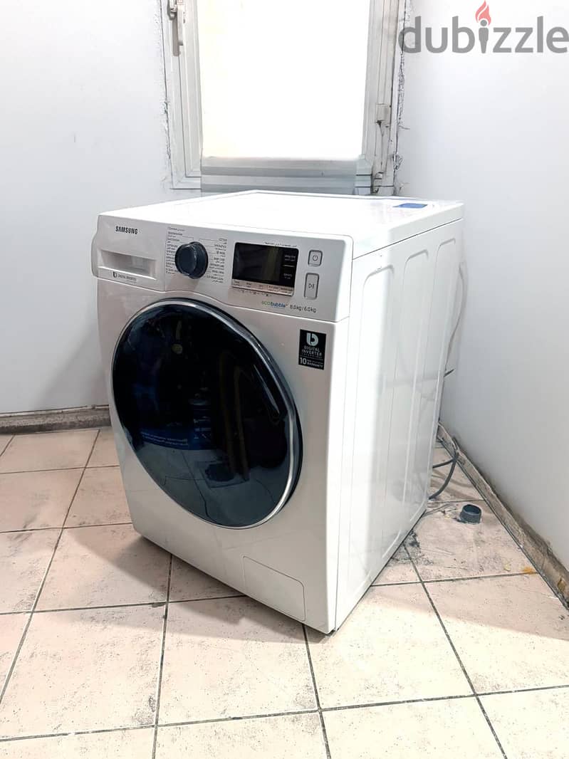 Samsung 8/6 Kg Washer Dryer 1