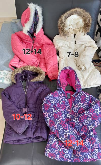 Kids Branded Puffer Jackets for sale