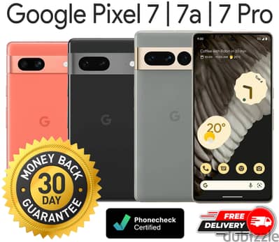 Google Pixel 7 / 7Pro & 6 Unlocked Phones