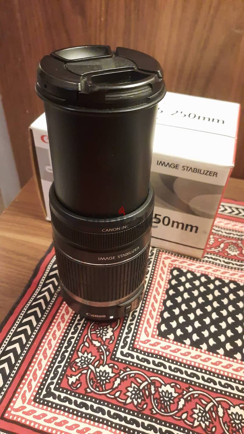 Canon EF-S 55-250mm f/4.0-5.6 IS Zoom Lens 1