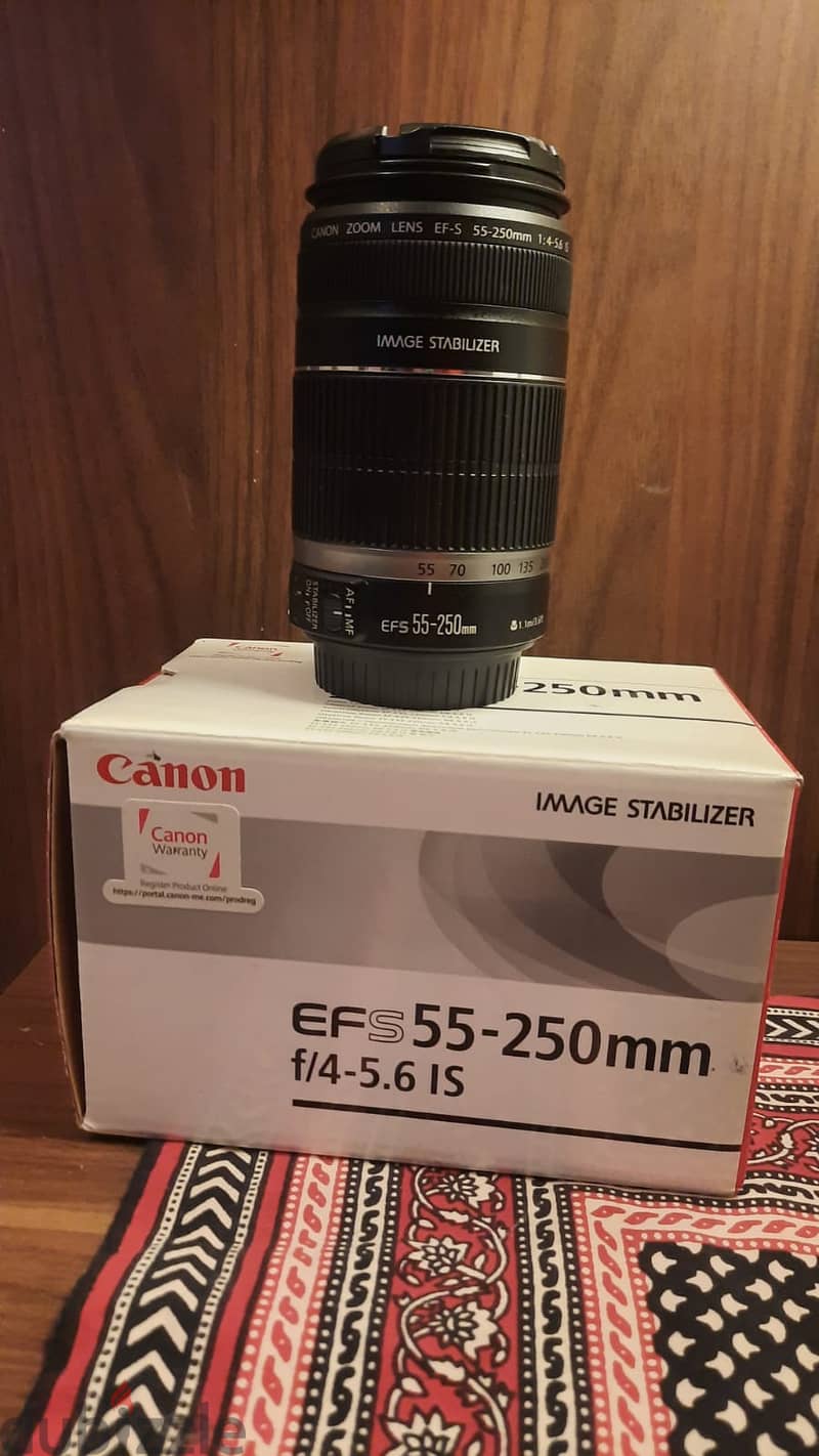 Canon EF-S 55-250mm f/4.0-5.6 IS Zoom Lens 4