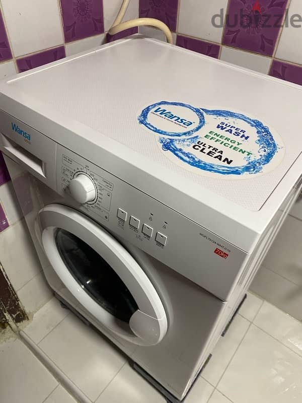 Wansa Used Washing machine 7KG 2