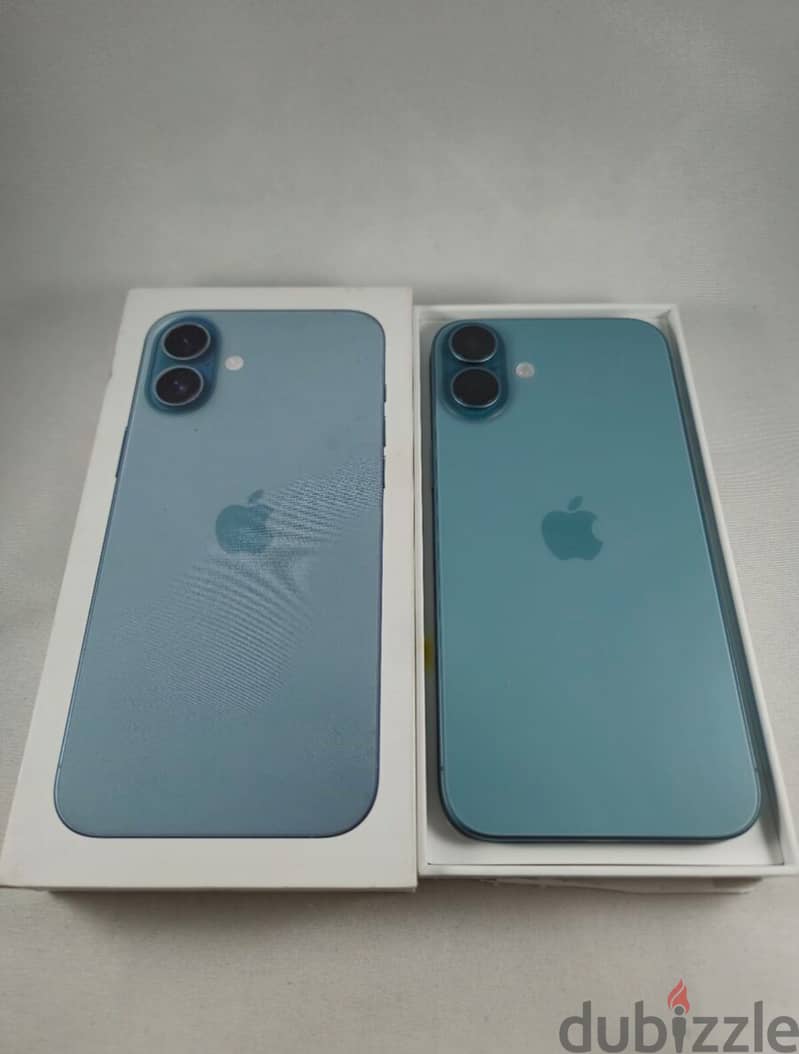 Brand new iPhone 16plus 256GB — Teal 1