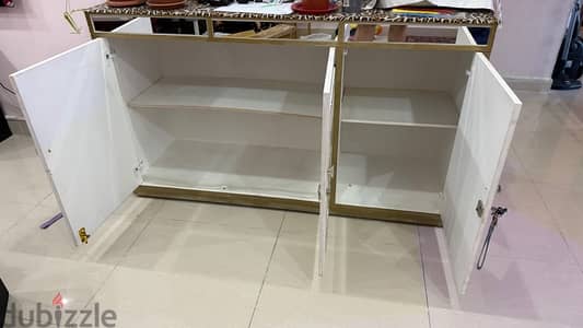 Cupboard for Storage - 150x50x90 cm. White colour. Just for KD 8