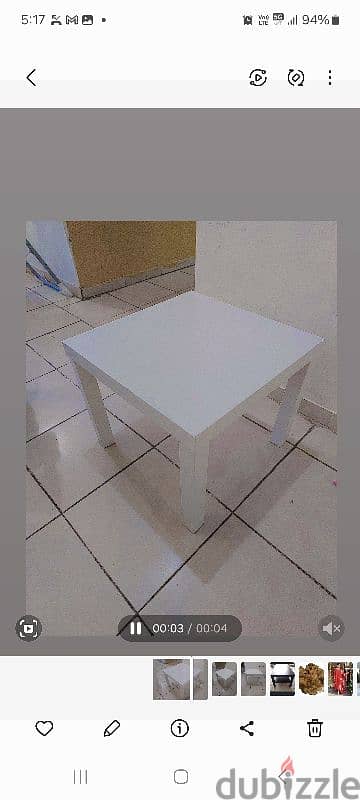 ikea side lack table