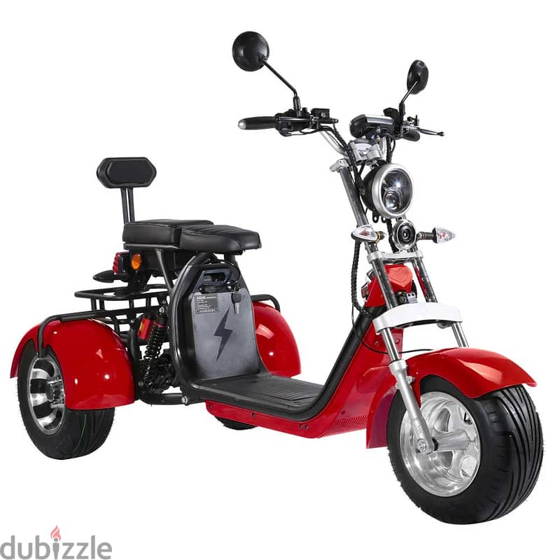 Citycoco 60V/40Ah 2000W Electric Trike Scooter 1