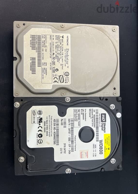 2 Old HardDrives for Sale 0