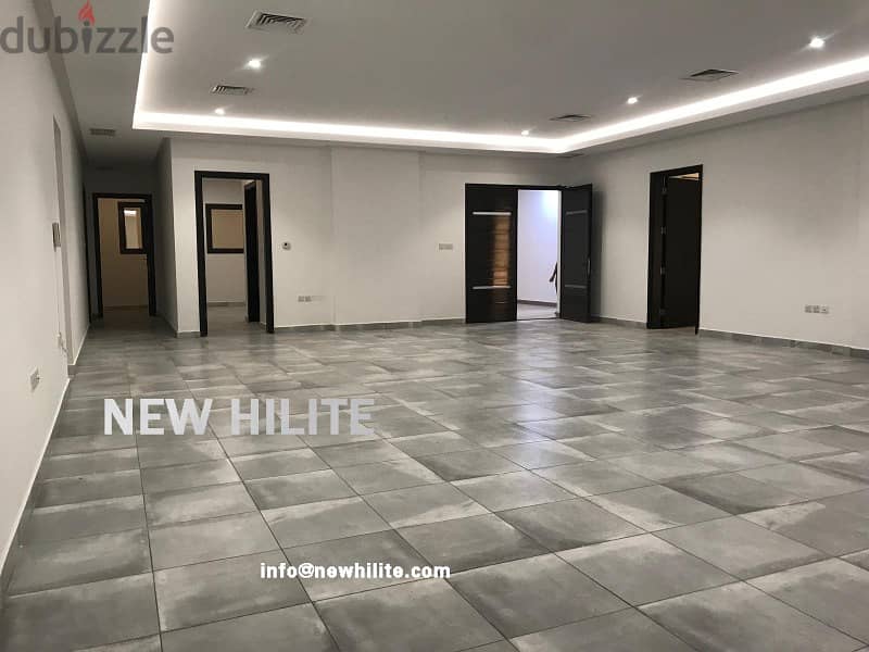 Five Master bedroom Basement floor for rent in Al Massyel 0