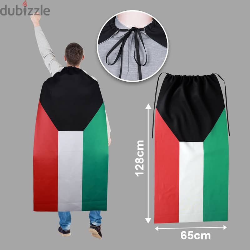 Body Flag for Kuwait National Day – Karyan Art Printing 3