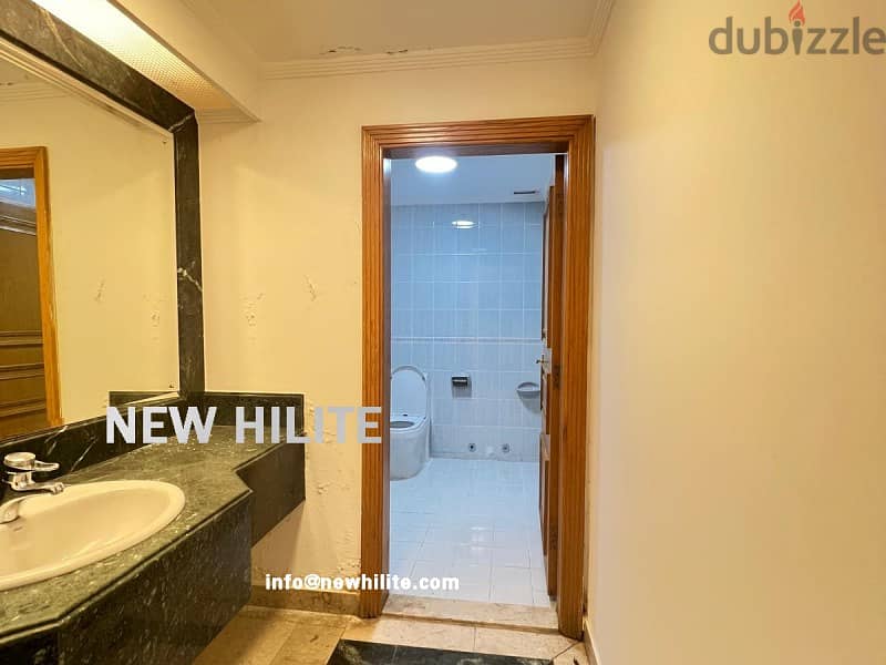 THREE BEDROOM FLOOR FOR RENT IN ABU AL HASSANIYA 4