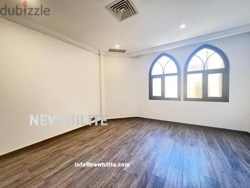 THREE BEDROOM FLOOR FOR RENT IN ABU AL HASSANIYA 11