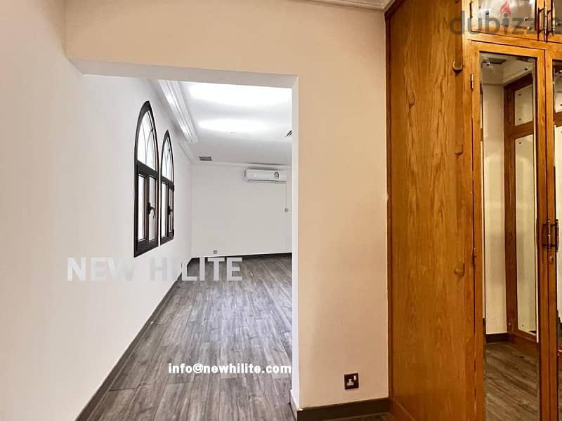 THREE BEDROOM FLOOR FOR RENT IN ABU AL HASSANIYA 12