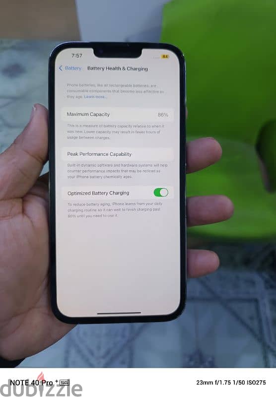 I phone 13pro max 256 GB 86 battery LCD and camera change 4