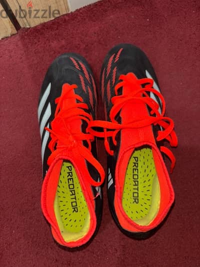 addidas predator 42 size new condition.