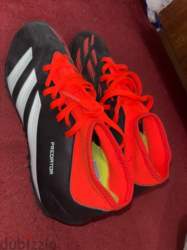 addidas predator 42 size new condition. 1