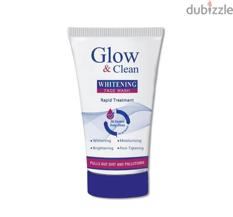 Glow & Clean Whitening Facial Wash for sale in Kuwait. 0