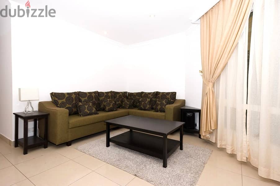 Mahboola - 2 bedrooms furnished apartment with gym 0