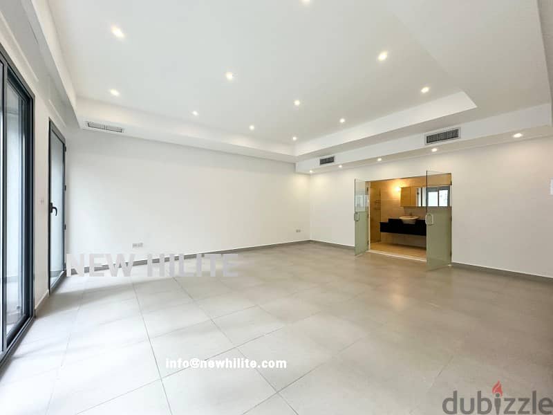 THREE BEDROOM BRIGHT BASEMENT FOR RENT WITH POOL IN ABU FUTAIRA 9