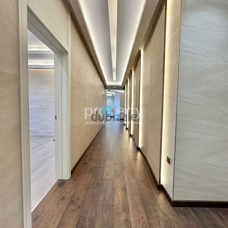 Spacious floor with downtown view for rent in Mansouriya 8