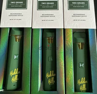 Hidden Hills 2Ml Vapes