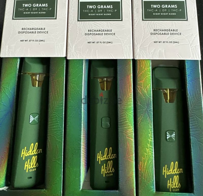 Hidden Hills 2Ml Vapes 0