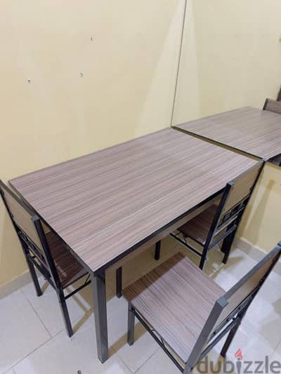 DINNING TABLE WITH 3 CHAIR