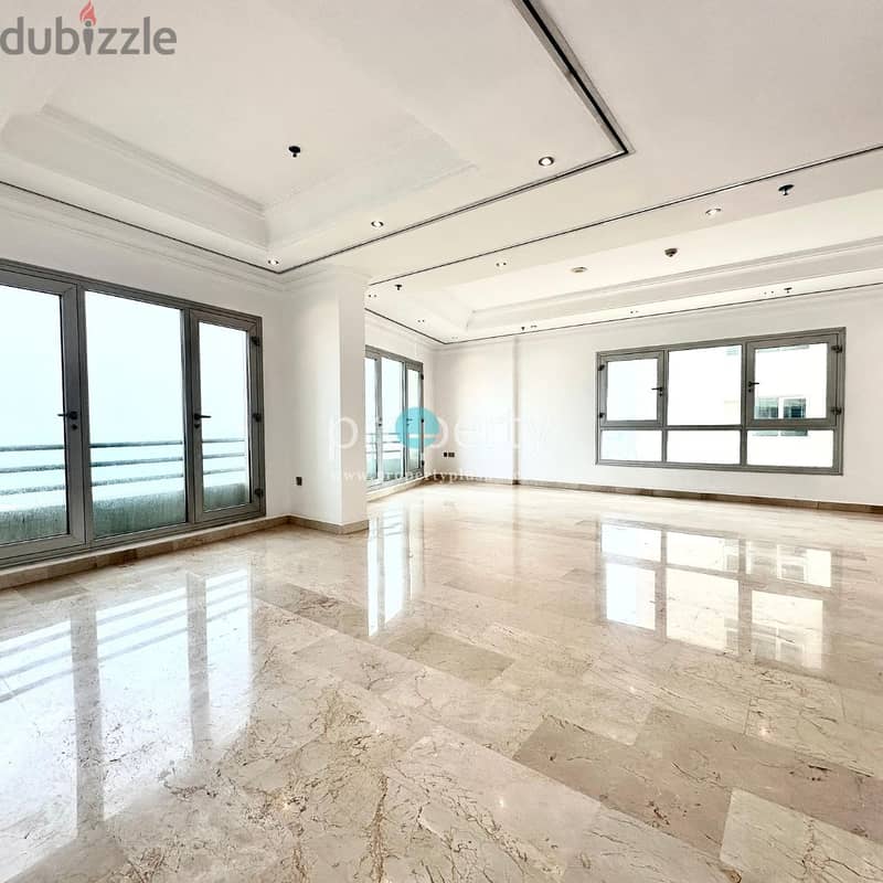 Sea view Two Bedroom floor for rent in Salmiya 0