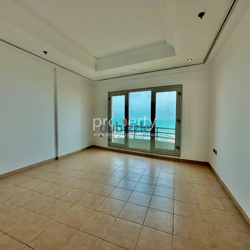 Sea view Two Bedroom floor for rent in Salmiya 1