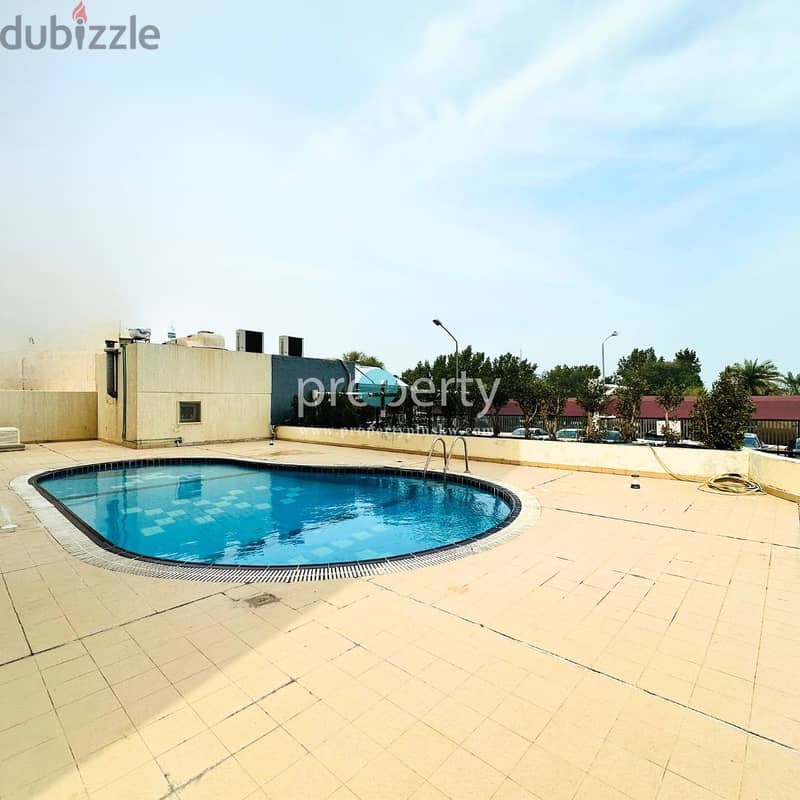 Sea view Two Bedroom floor for rent in Salmiya 5