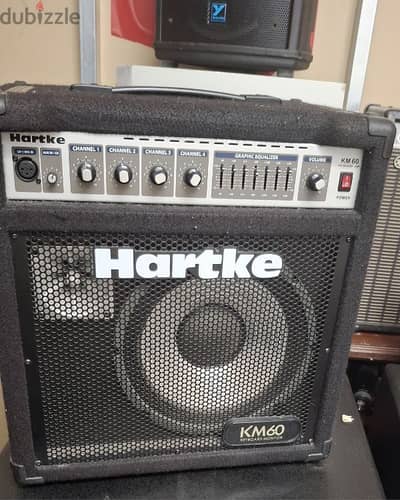 hartke keyboard amp. 4 chanel input last price 35kd.