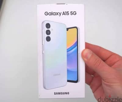 Samsung A15.5G with 4+4= 8gb ram 128gb memory with box cable all