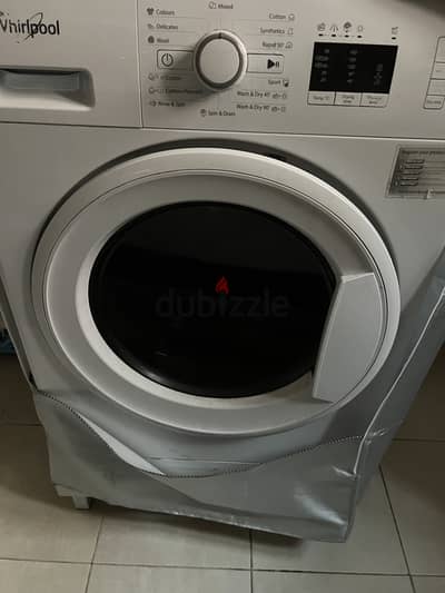 Whirlpool washer dryer front loaded machine