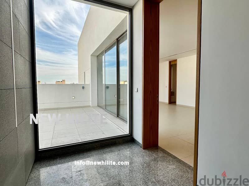 MODERN THREE BEDROOM ROOF TOP FLOOR FOR RENT IN AL MASSAYEL 3