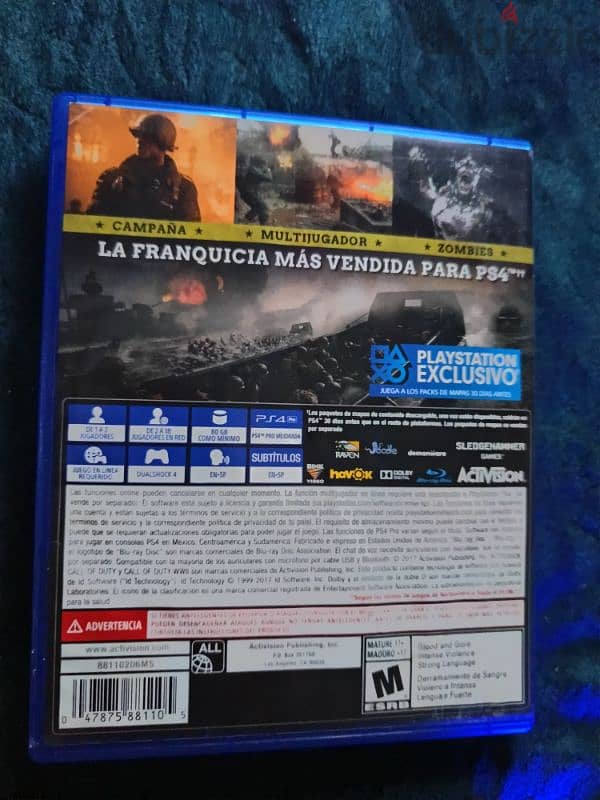 CALL OF DUTY WW2 PS4 CD 4