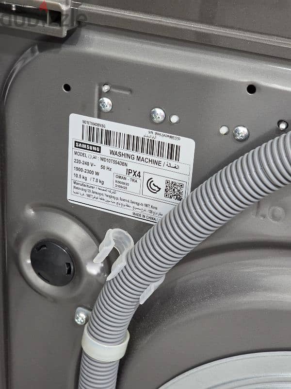 Not Working Samsung Washing Machine WD10T554DEN 2