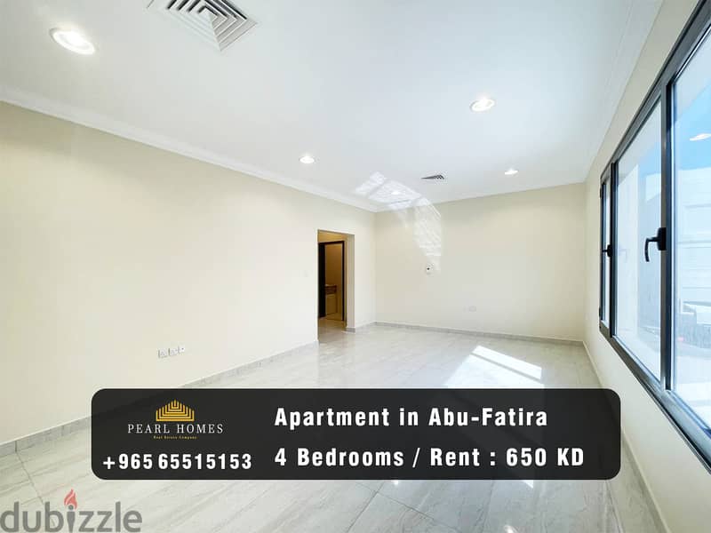 Apartment for Rent in Abu-Fatira 0