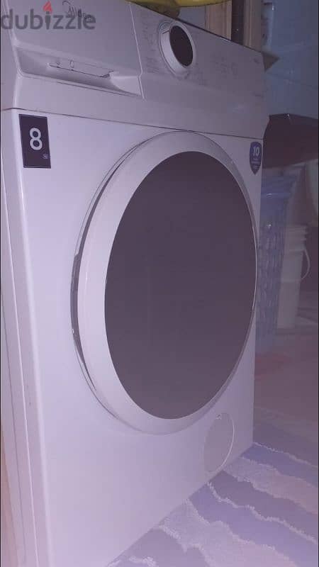 midea front load 8kg washing machine 0