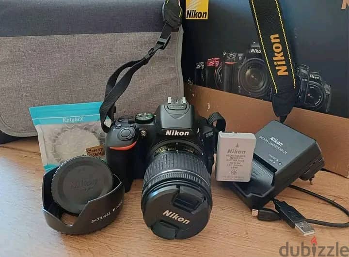 Nikon D5600 DSLR Camera with 18-55mm VR Lens Kit - Black 4