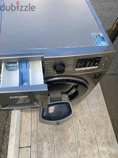 Samsung Grey AddUp Double Door Ecobubnle Washing machine For Urgent Sa