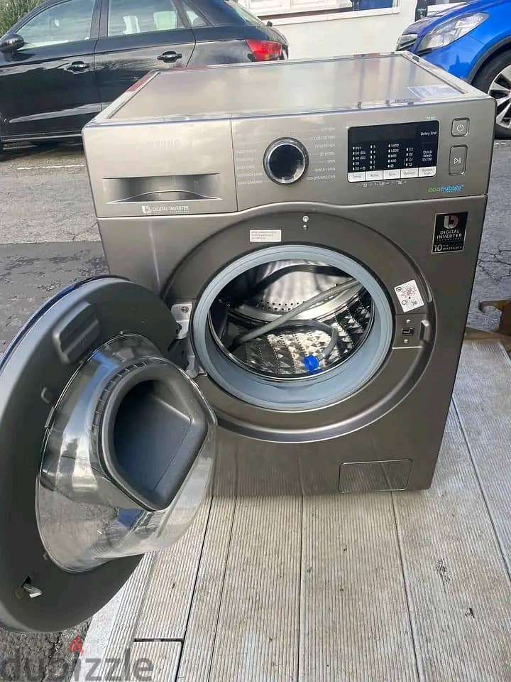 Samsung Grey AddUp Double Door Ecobubnle Washing machine For Urgent Sa 2