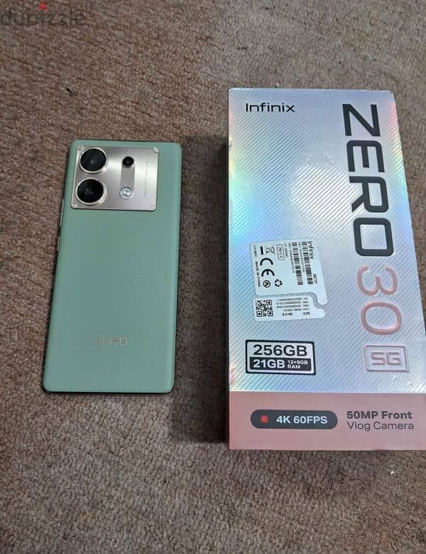 Infinix zero 30 5g like new with box 1