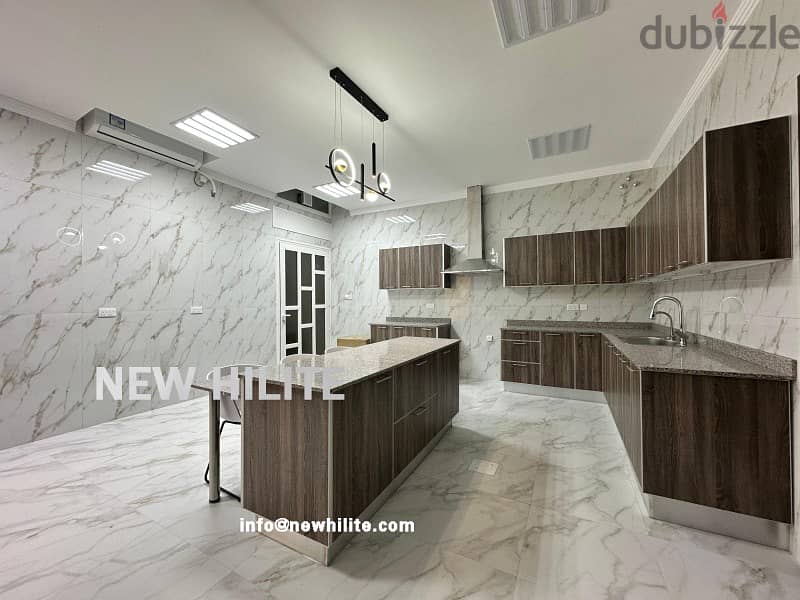 GROUND FLOOR FOUR MASTER BEDROOMS FOR RENT IN ABU FATIRA 9