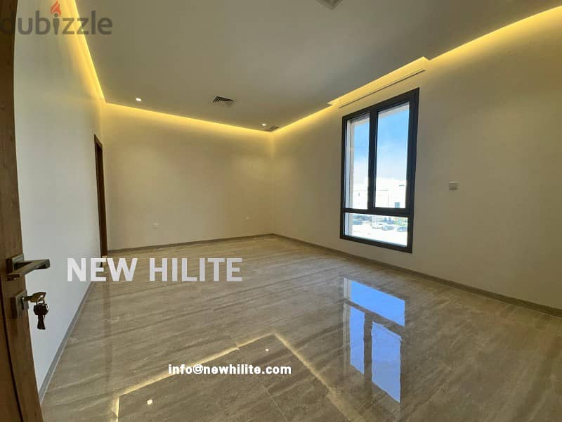 BRAND NEW FIVE BEDROOM TRIPLEX WITH ROOF FOR RENT IN AL FUNAITEES 3