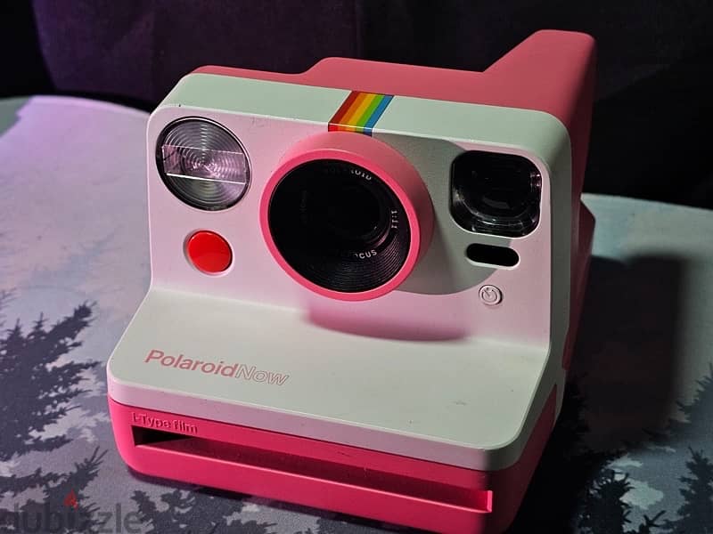 Polaroid Now Instant Film Camera - Pink 8