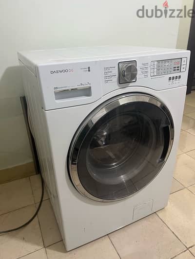 Daewoo 9/7 kg Washer and dryer