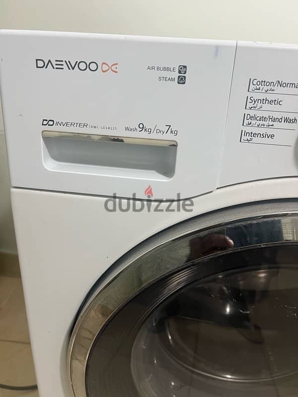 Daewoo 9/7 kg Washer and dryer 3