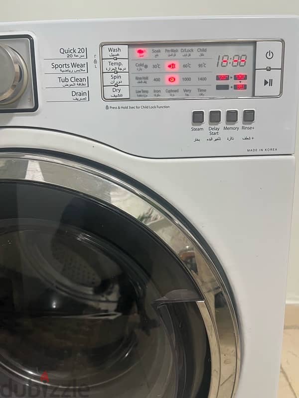 Daewoo 9/7 kg Washer and dryer 4