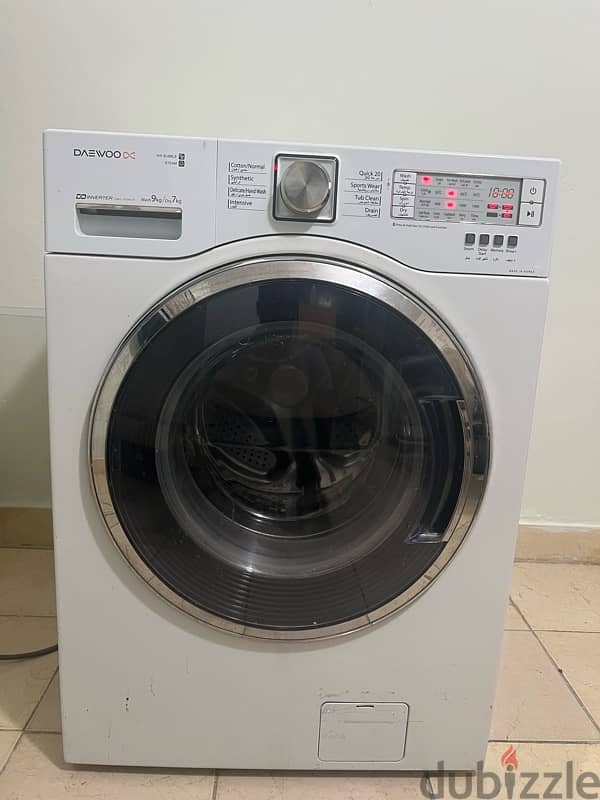 Daewoo 9/7 kg Washer and dryer 5