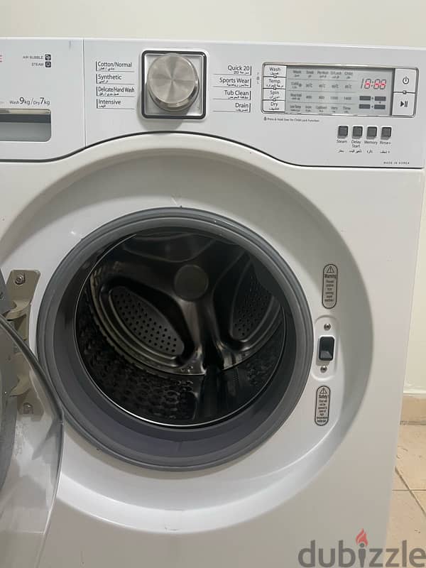 Daewoo 9/7 kg Washer and dryer 6