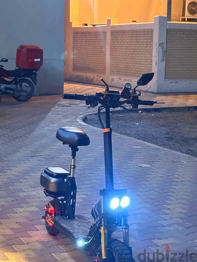 Monster electric scoter 75-80 speed in good condition